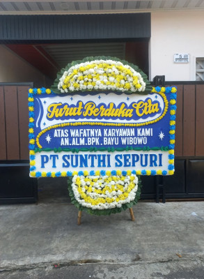 Papan Bunga Duka di Bulungan